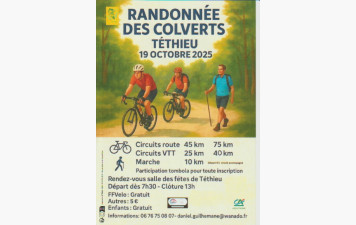 RANDONNE TETHIEU 19 OCTOBRE